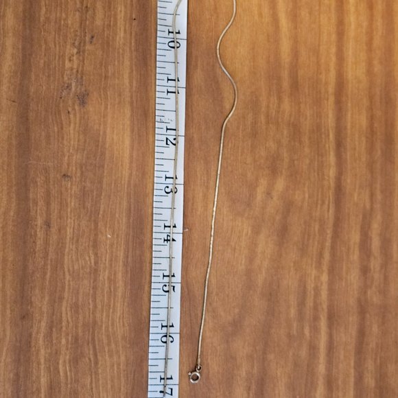 Bundle 2 925 Yellow Gold 18" Chains - Picture 3 of 4